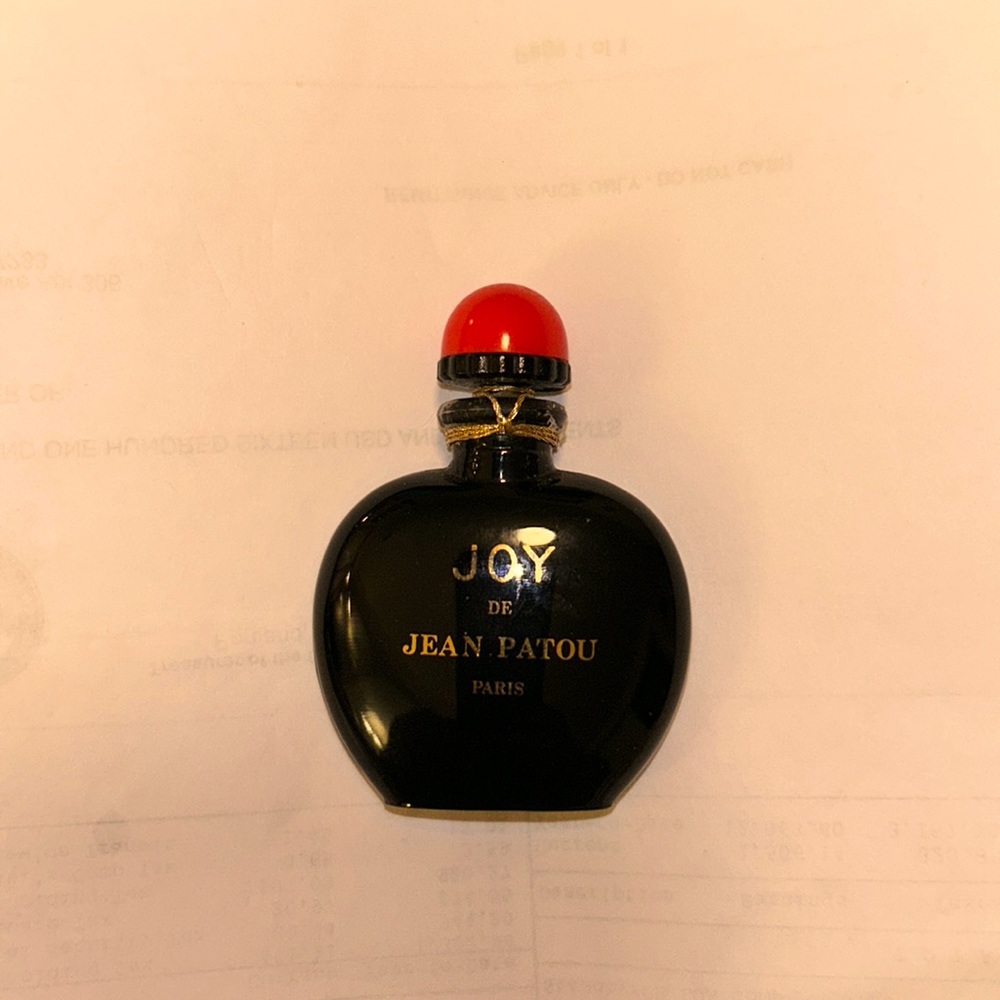Joy Jean Patou pure parfum 7 ml. Rare vintage 1970. Rare Vintage never opened